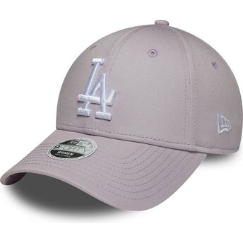 Lippikset kaareva violetti säädettävä nauha 9FORTY League Essential Los Angeles Dodgers MLB New Era