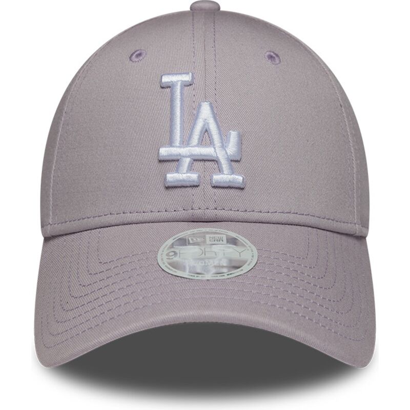 lippikset-kaareva-violetti-saadettava-nauha-9forty-league-essential-los-angeles-dodgers-mlb-new-era