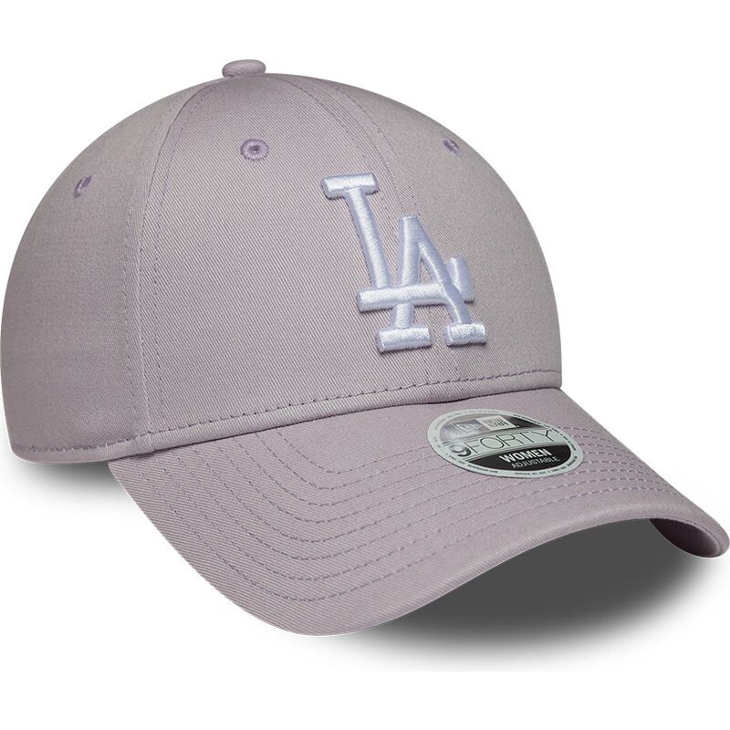 lippikset-kaareva-violetti-saadettava-nauha-9forty-league-essential-los-angeles-dodgers-mlb-new-era