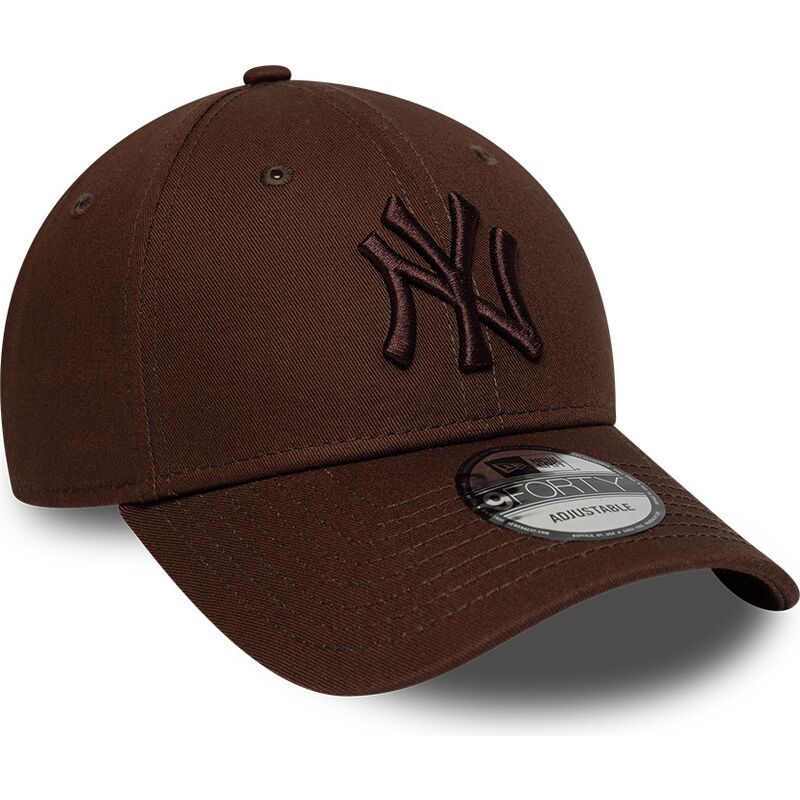 lippikset-kaareva-ruskea-saadettava-nauha-9forty-league-essential-new-york-yankees-mlb-new-era