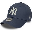 lippikset-kaareva-sininen-saadettava-nauha-lapsille-9forty-league-essential-new-york-yankees-mlb-new-era