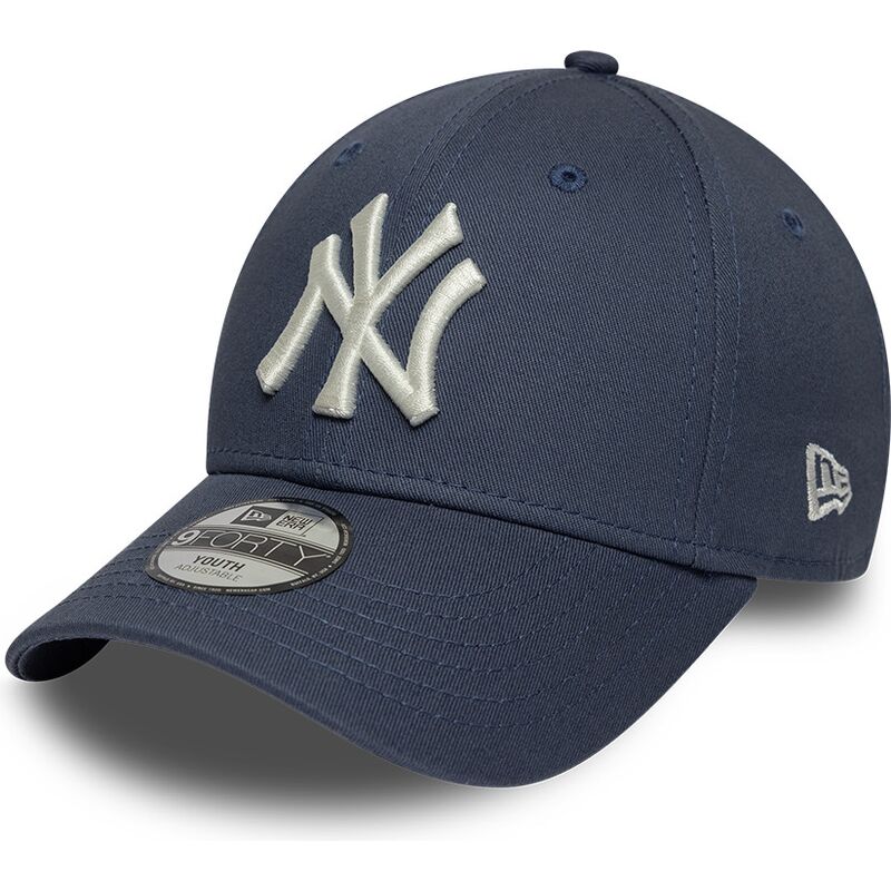 lippikset-kaareva-sininen-saadettava-nauha-lapsille-9forty-league-essential-new-york-yankees-mlb-new-era