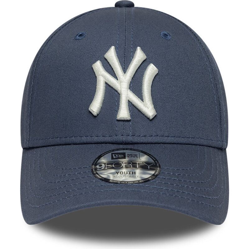 lippikset-kaareva-sininen-saadettava-nauha-lapsille-9forty-league-essential-new-york-yankees-mlb-new-era