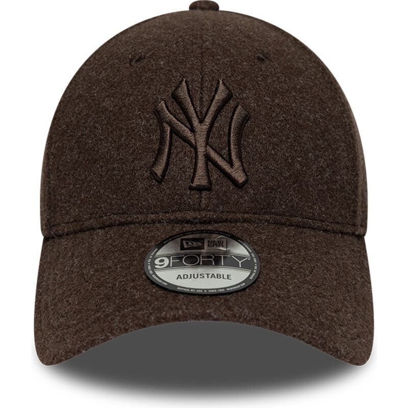 lippikset-kaareva-ruskea-snapback-9forty-winter-new-york-yankees-mlb-new-era