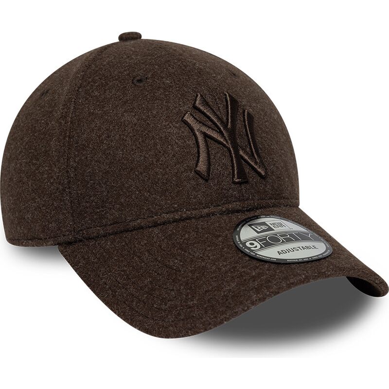 lippikset-kaareva-ruskea-snapback-9forty-winter-new-york-yankees-mlb-new-era