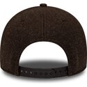 lippikset-kaareva-ruskea-snapback-9forty-winter-new-york-yankees-mlb-new-era