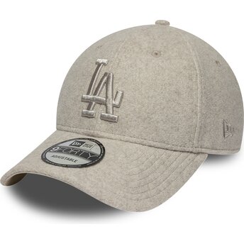 Lippikset kaareva beige snapback 9FORTY Winter Los Angeles Dodgers MLB New Era