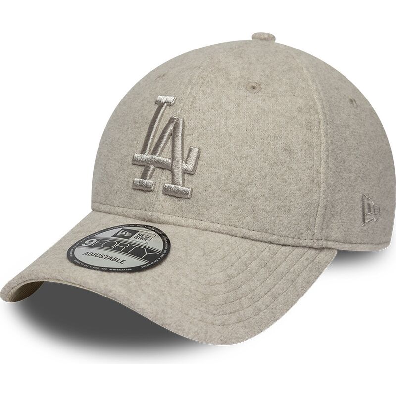 lippikset-kaareva-beige-snapback-9forty-winter-los-angeles-dodgers-mlb-new-era