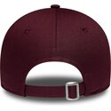 lippikset-kaareva-punainen-saadettava-nauha-rosa-9forty-metallic-los-angeles-dodgers-mlb-new-era