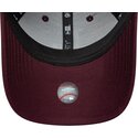 lippikset-kaareva-punainen-saadettava-nauha-rosa-9forty-metallic-los-angeles-dodgers-mlb-new-era