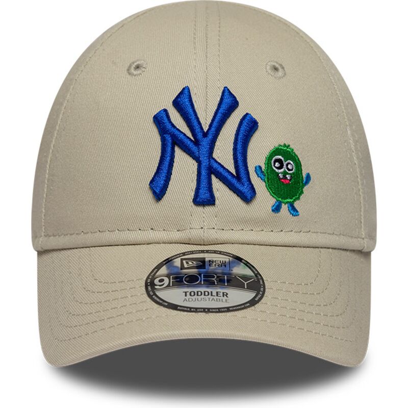lippikset-kaareva-beige-saadettava-nauha-9forty-monster-icon-new-york-yankees-mlb-new-era