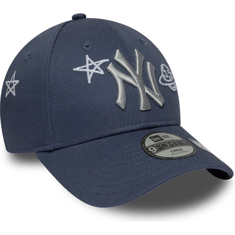 lippikset-kaareva-sininen-saadettava-nauha-lapsille-9forty-space-glow-in-the-dark-new-york-yankees-mlb-new-era lippikset-kaareva-sininen-saadettava-nauha-lapsille-9forty-space-glow-in-the-dark-new-york-yankees-mlb-new-era