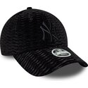 lippikset-kaareva-musta-saadettava-nauha-9forty-velour-new-york-yankees-mlb-new-era