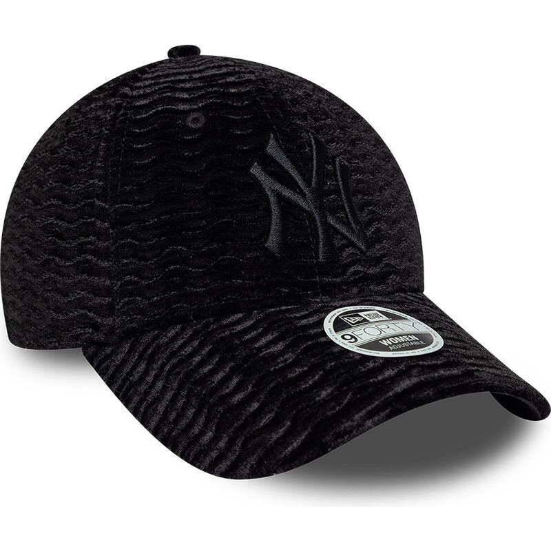 lippikset-kaareva-musta-saadettava-nauha-9forty-velour-new-york-yankees-mlb-new-era
