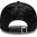 lippikset-kaareva-musta-saadettava-nauha-9forty-pattern-velour-new-york-yankees-mlb-new-era