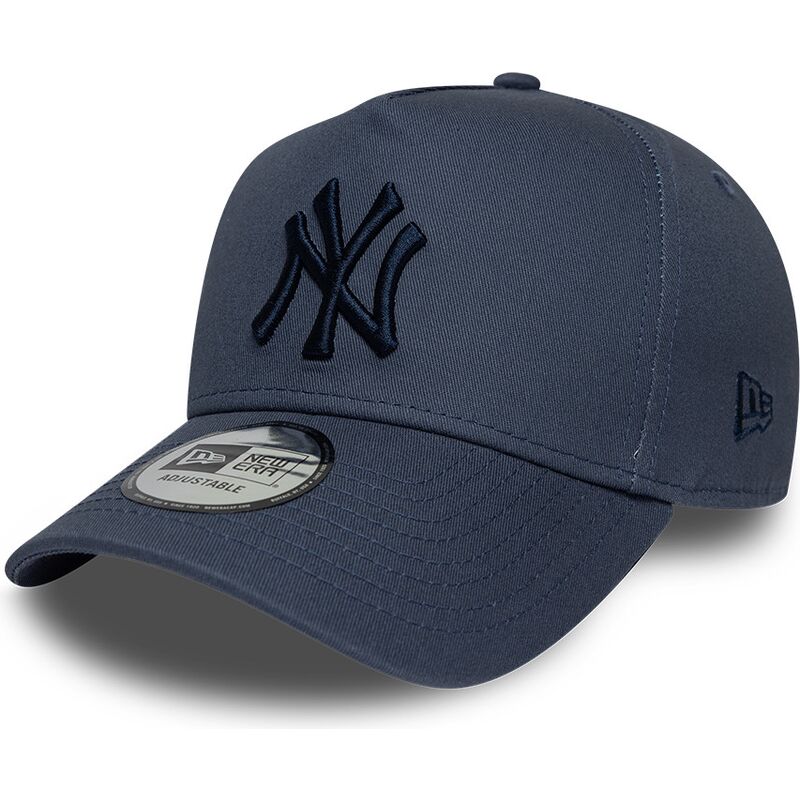 lippikset-kaareva-sininen-snapback-9forty-e-frame-league-essential-new-york-yankees-mlb-new-era