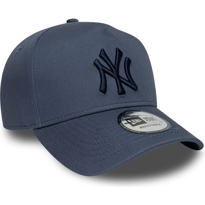 lippikset-kaareva-sininen-snapback-9forty-e-frame-league-essential-new-york-yankees-mlb-new-era