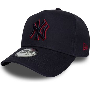 Lippikset kaareva laivastonsininen snapback 9FORTY E Frame Team Outline New York Yankees MLB New Era