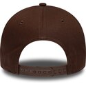 lippikset-kaareva-ruskea-snapback-9forty-e-frame-team-outline-los-angeles-dodgers-mlb-new-era