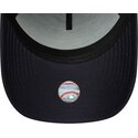 lippikset-kaareva-laivastonsininen-snapback-9forty-dorado-e-frame-metallic-outline-los-angeles-dodgers-mlb-new-era