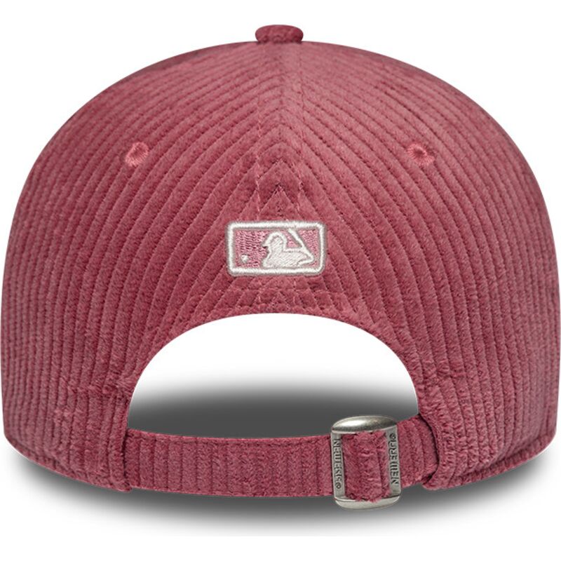 lippikset-kaareva-vaaleanpunainen-saadettava-nauha-9forty-m-crown-chunky-cord-new-york-yankees-mlb-new-era
