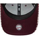 lippikset-kaareva-punainen-saadettava-nauha-9forty-m-crown-houndstooth-new-york-yankees-mlb-new-era