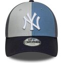 lippikset-kaareva-monivarinen-saadettava-nauha-lapsille-9forty-colourblock-new-york-yankees-mlb-new-era