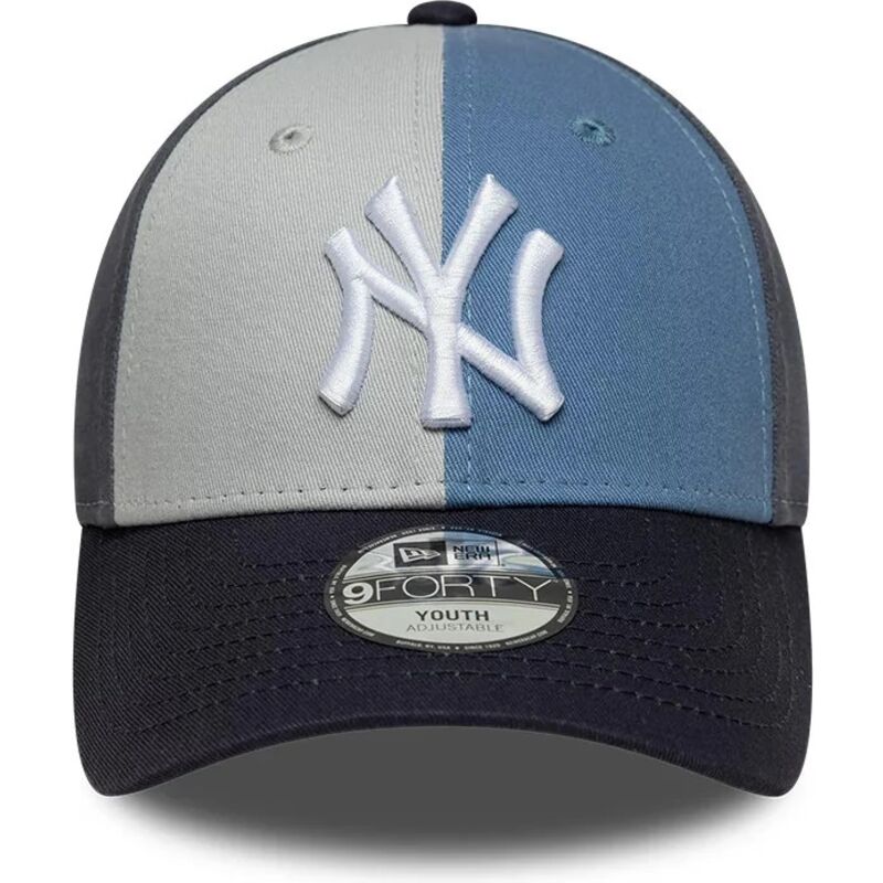 lippikset-kaareva-monivarinen-saadettava-nauha-lapsille-9forty-colourblock-new-york-yankees-mlb-new-era