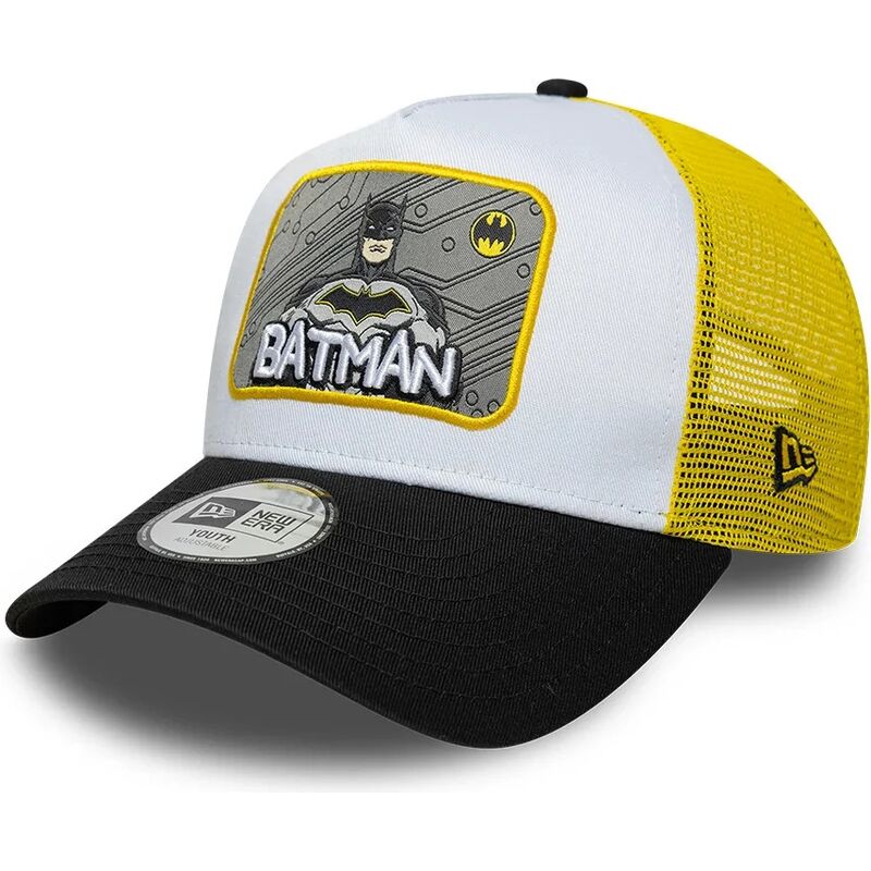 lippikset-kaareva-rekka-monivarinen-snapback-lapsille-a-frame-patch-batman-dc-comics-new-era