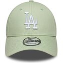 lippikset-kaareva-vihrea-saadettava-nauha-9forty-league-ess-9forty-league-essential-los-angeles-dodgers-mlb-new-era
