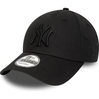 Lippikset kaareva musta säädettävä nauha 9FORTY League Essential New York Yankees MLB New Era