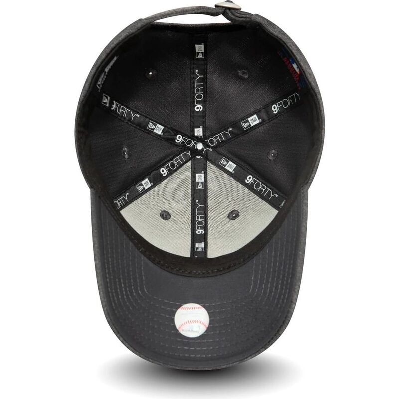 lippikset-kaareva-harmaa-saadettava-nauha-rosa-9forty-tech-jersey-new-york-yankees-mlb-new-era