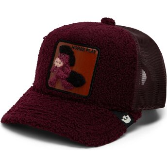Lippikset kaareva rekka punainen snapback Horsey Double Stuffed Horse Play The Farm Goorin Bros.