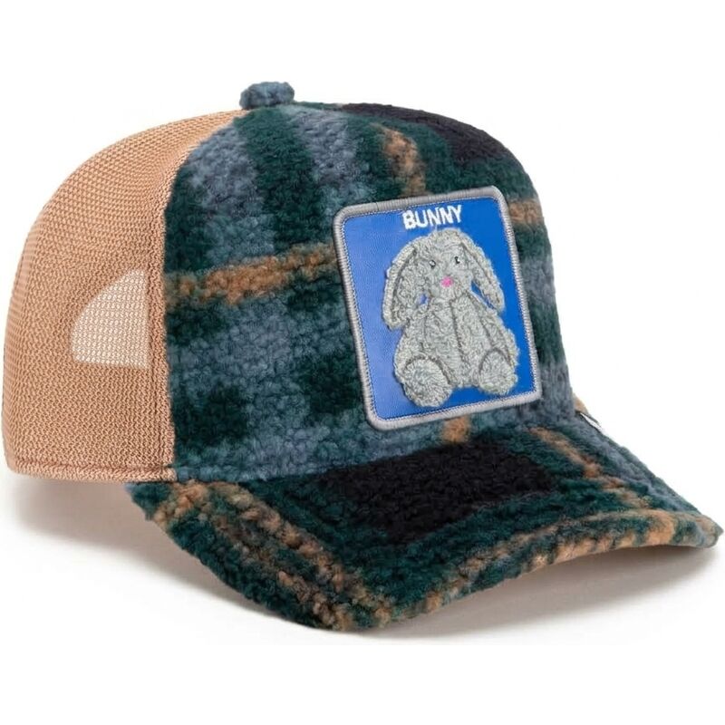 lippikset-kaareva-rekka-vihrea-snapback-bunny-double-stuffed-the-farm-goorin-bros