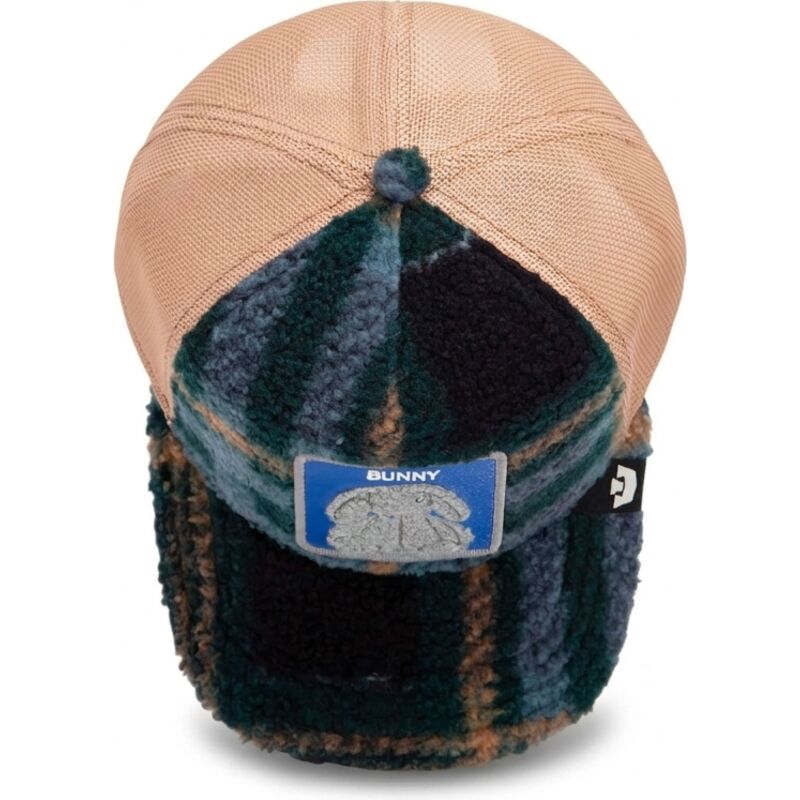 lippikset-kaareva-rekka-vihrea-snapback-bunny-double-stuffed-the-farm-goorin-bros