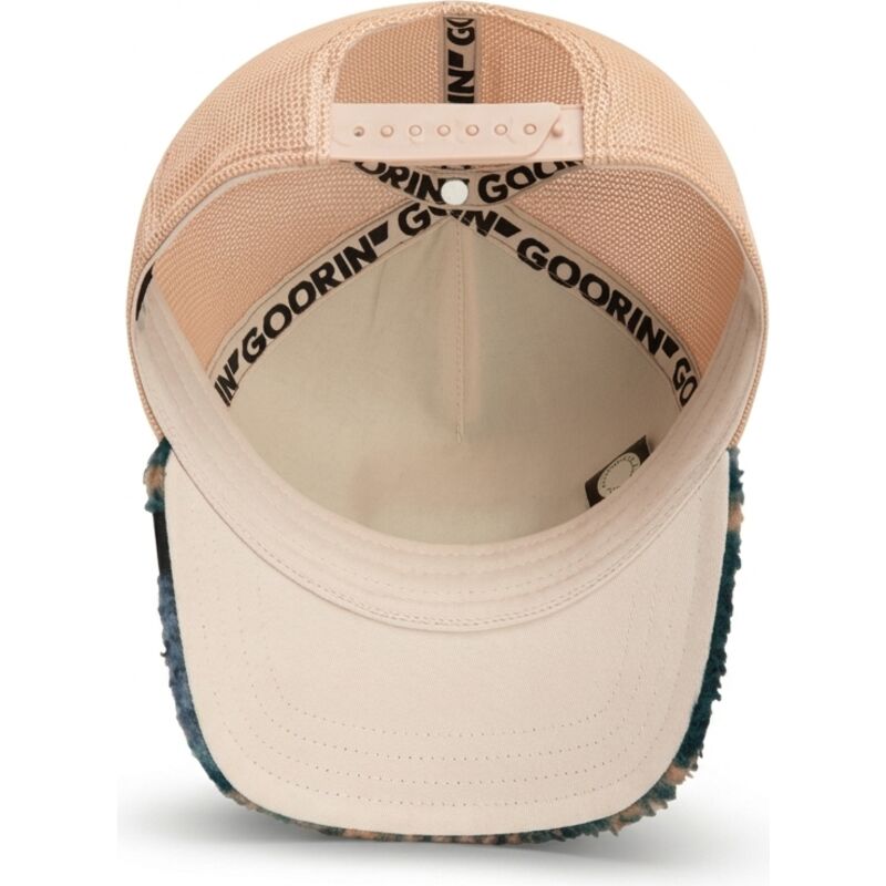 lippikset-kaareva-rekka-vihrea-snapback-bunny-double-stuffed-the-farm-goorin-bros