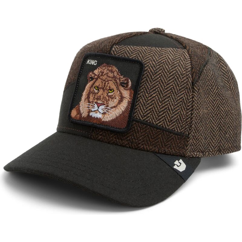 lippikset-kaareva-ruskea-snapback-sartorial-king-patchwork-the-farm-goorin-bros