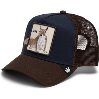 Lippikset kaareva rekka ruskea snapback Over the Line Squirrel Out Of Bounds Nuts The Farm Goorin Bros.