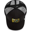 lippikset-kaareva-rekka-musta-snapback-deadly-scorpion-pop-art-strikes-back-the-farm-goorin-bros