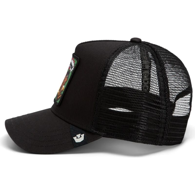 lippikset-kaareva-rekka-musta-snapback-freedom-eagle-pop-art-strikes-back-the-farm-goorin-bros