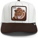lippikset-kaareva-harmaa-snapback-pinstripe-lion-king-playmakers-the-farm-goorin-bros