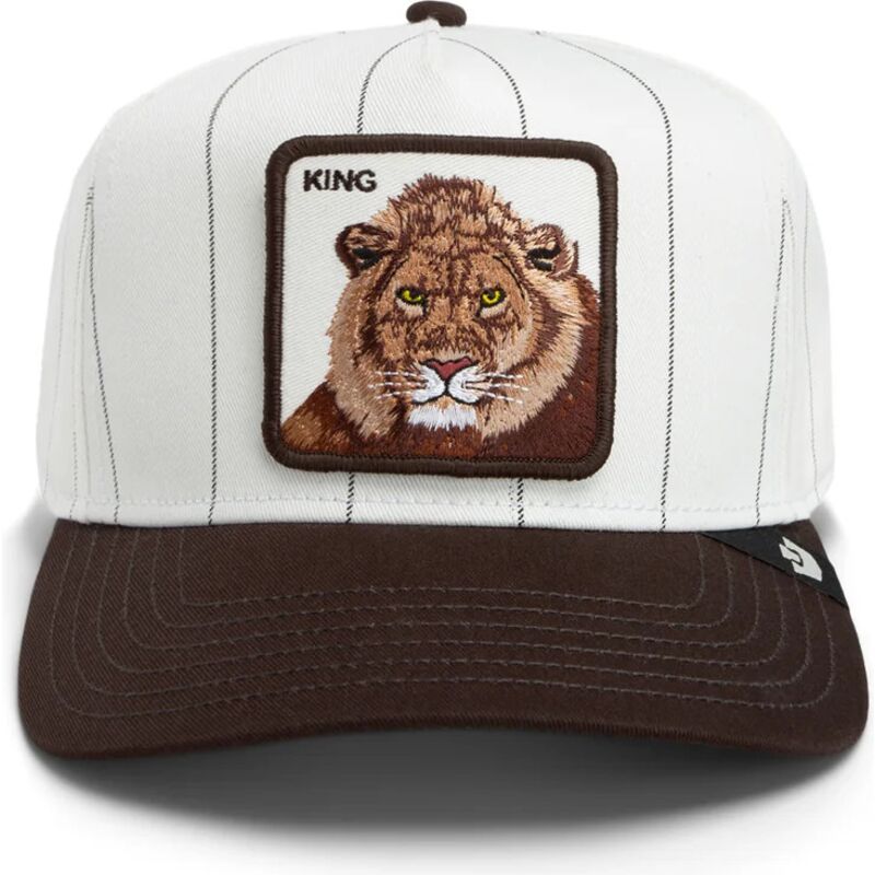 lippikset-kaareva-harmaa-snapback-pinstripe-lion-king-playmakers-the-farm-goorin-bros