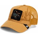 lippikset-kaareva-rekka-ruskea-snapback-scorpion-badlands-deadly-the-farm-goorin-bros