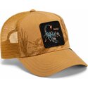 lippikset-kaareva-rekka-ruskea-snapback-scorpion-badlands-deadly-the-farm-goorin-bros