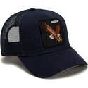 lippikset-kaareva-rekka-laivastonsininen-snapback-eagle-badlands-freedom-the-farm-goorin-bros
