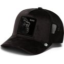 lippikset-kaareva-rekka-musta-snapback-velour-boss-the-farm-goorin-bros