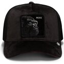 lippikset-kaareva-rekka-musta-snapback-velour-boss-the-farm-goorin-bros