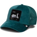 lippikset-kaareva-rekka-vihrea-snapback-velour-lover-the-farm-goorin-bros