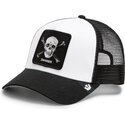 lippikset-kaareva-rekka-musta-snapback-danger-skull-and-crossbones-original-recipe-the-farm-goorin-bros
