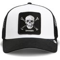 lippikset-kaareva-rekka-musta-snapback-danger-skull-and-crossbones-original-recipe-the-farm-goorin-bros